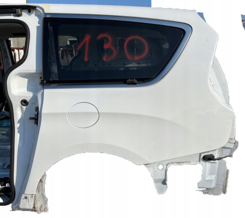 фото №1, Chrysler pacifica 2018 чверть ліва задня крила білий pw7