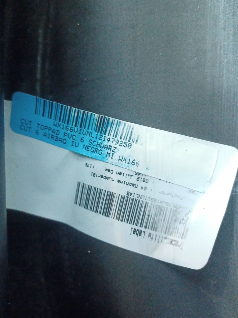 фото №14, Mercedes ml gl w166 166 панель приладів приладова панель  панель приладів шкіра 1666801187