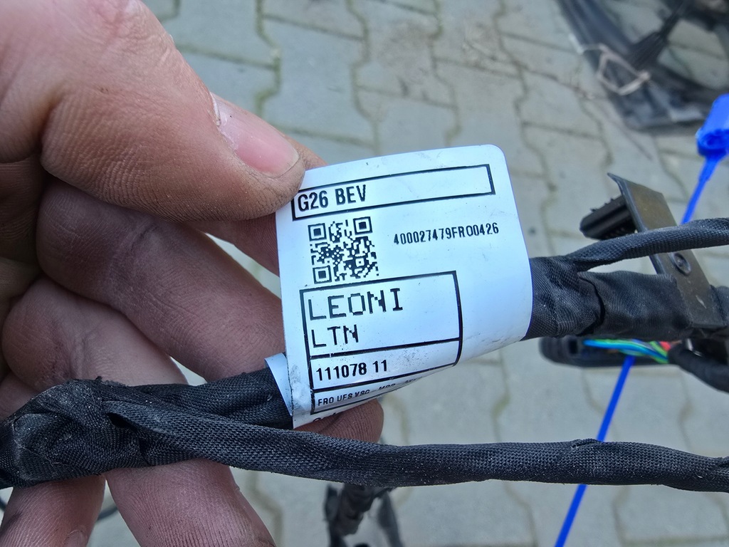 фото №6, Електропроводка підсилення поперечина перед bmw 4 g26 5a5d130 5a5d153