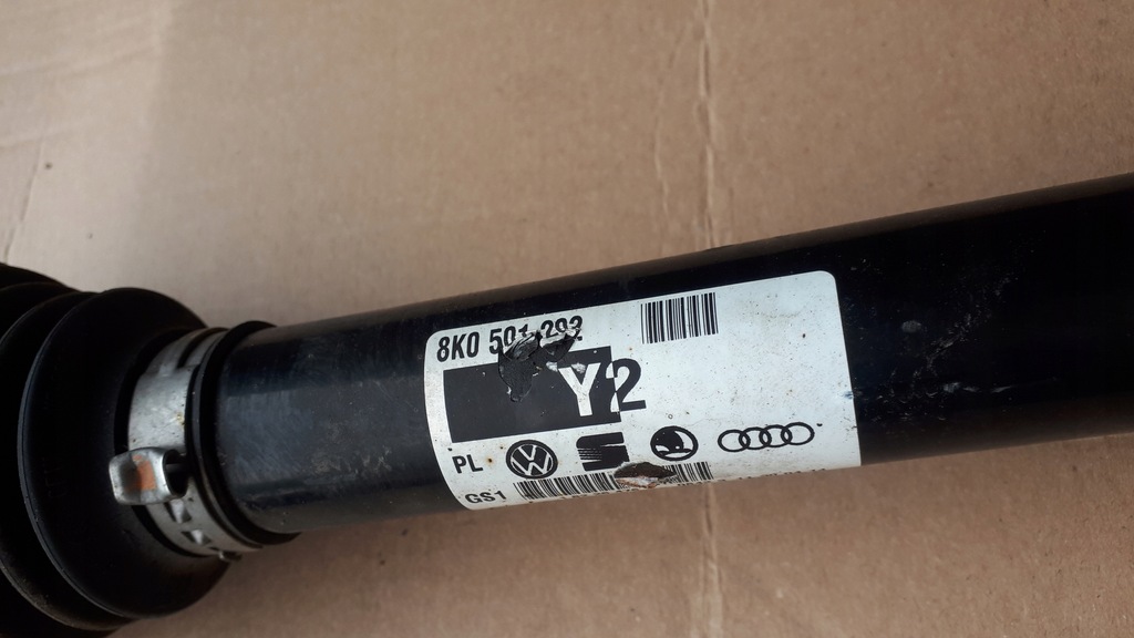 фото №13, S4 b8 lift приводной вал левая правая задняя задняя 3.0 tfsi s5