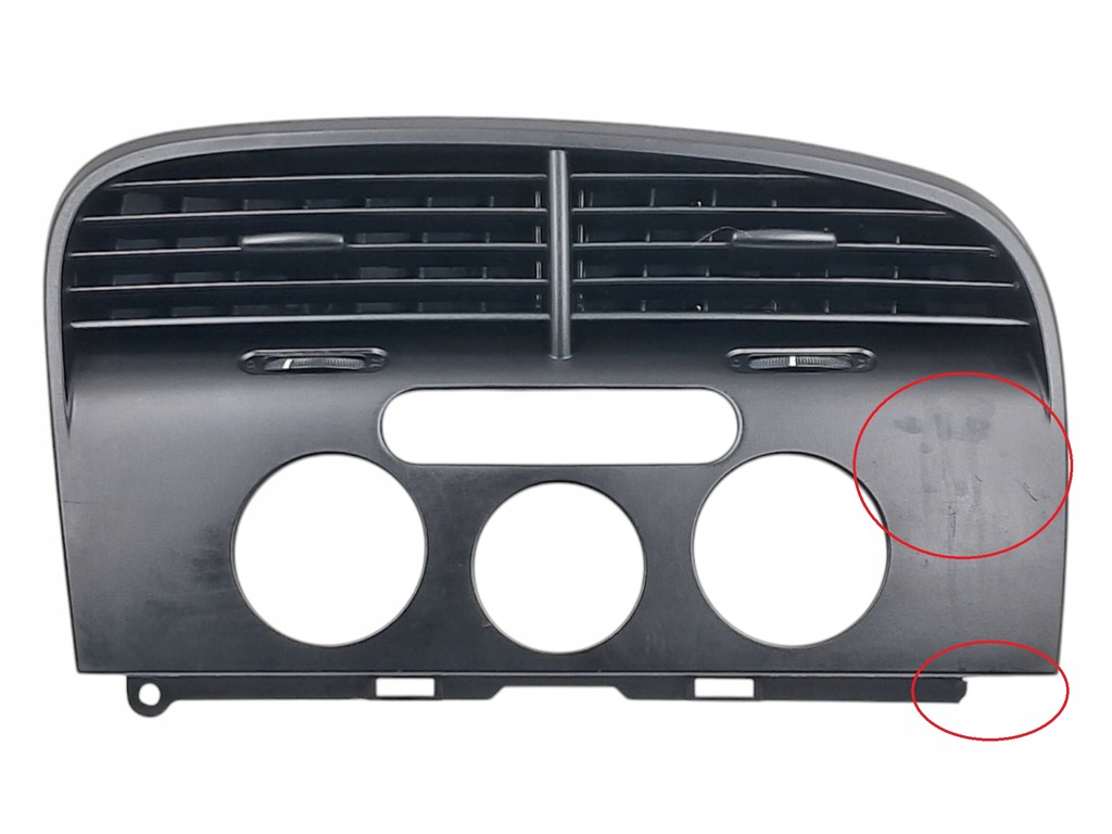 фото №11, Решётка обдув воздуха перед средняя рамка консоли seat altea 5p1819110f