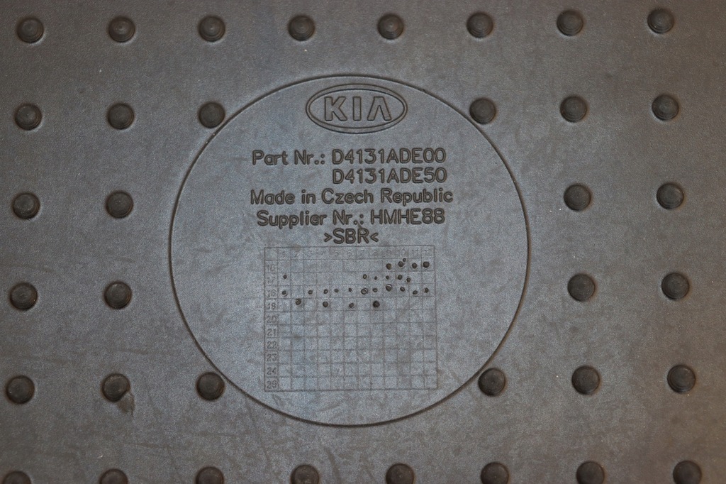 фото №13, Kia optima iii kombi 2015 коврики резиновые оригинал d4131ade50 nowe k-2150