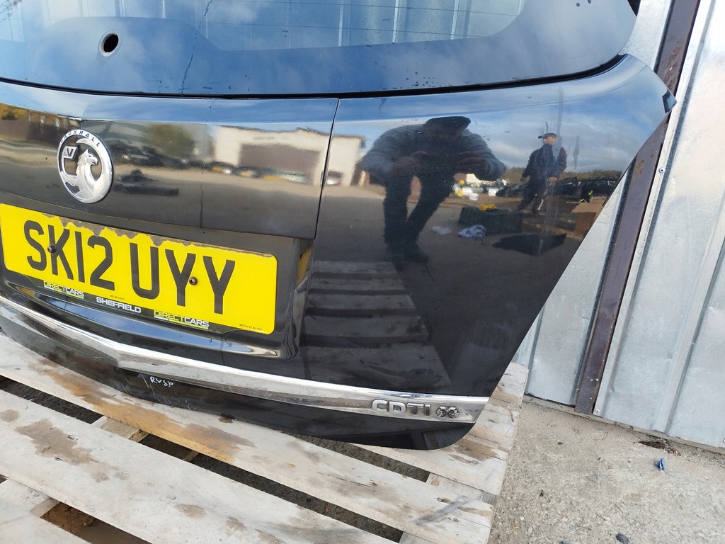 фото №7, Крышка багажника багажника opel antara lift lata 2010-2015 цвет gar