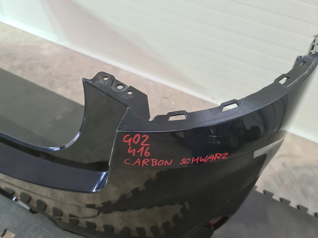 фото №6, Bmw g02 x4 бампер задняя lci m набор 416 карбон schwarz