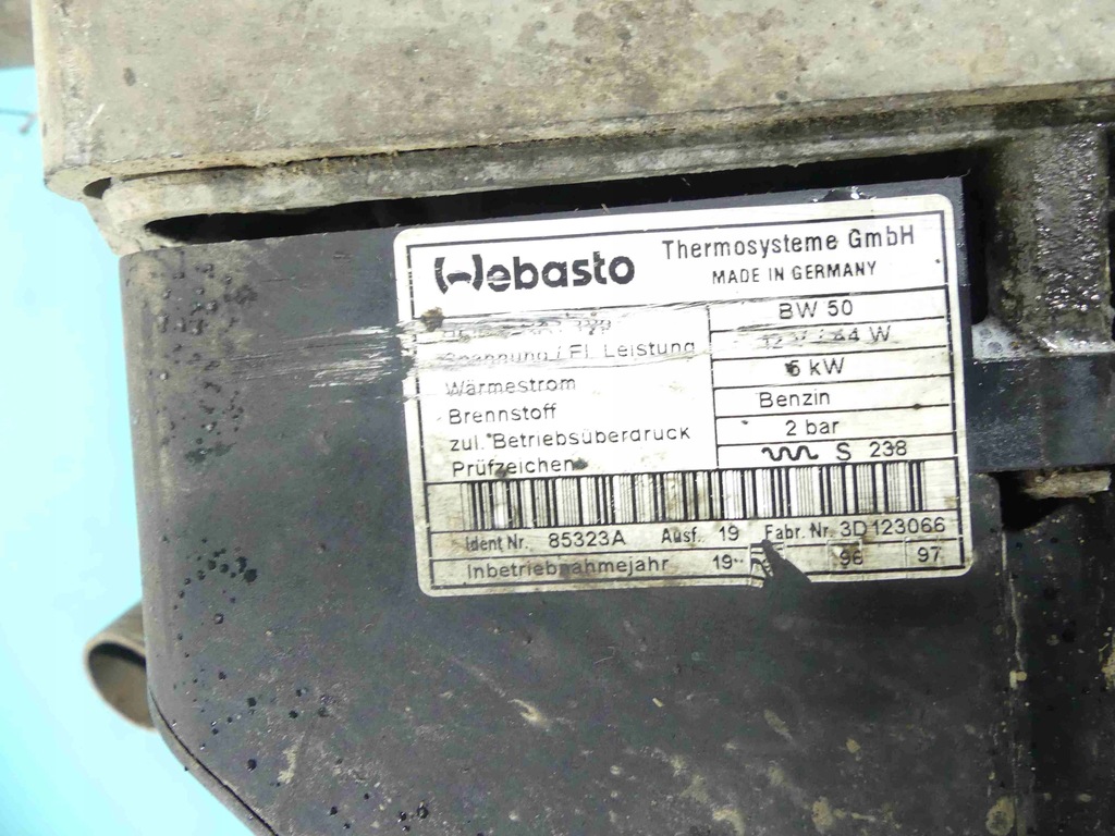 фото №8, Webasto audi a8 d2 4d0265081 обогреватель стояночный