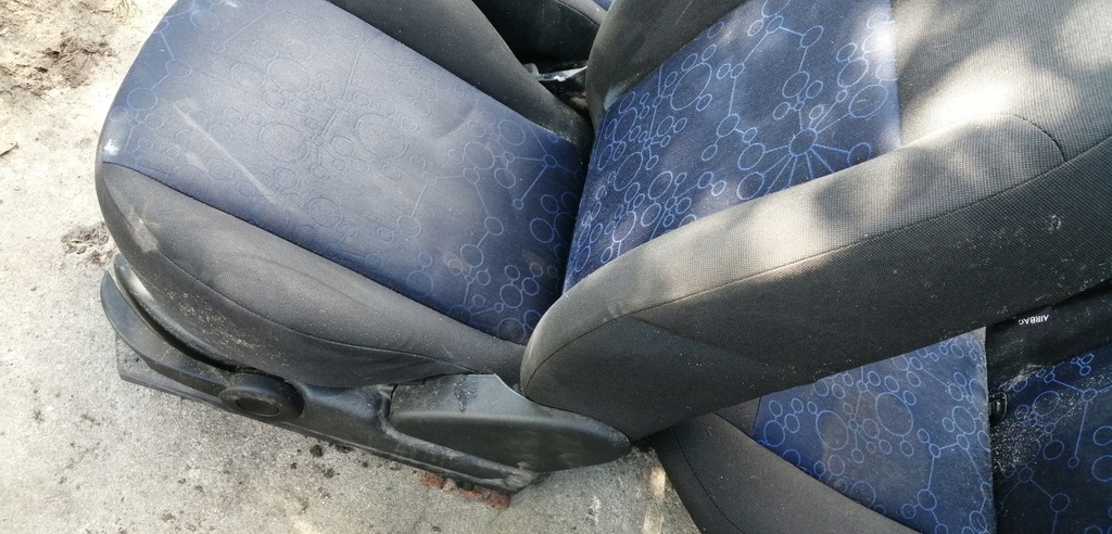 фото №4, Ford fiesta mk6 сиденье заднее сиденье комплект