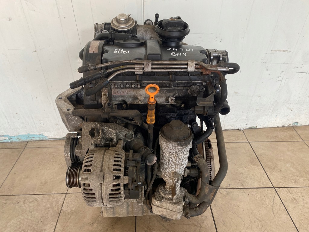 фото №1, Двигатель vw polo 9n 1.4 tdi bay