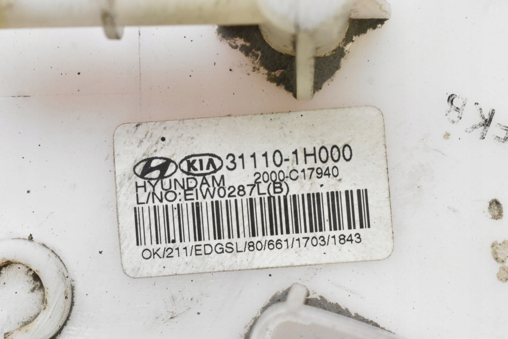 фото №8, Помпа насос топлива 311101h000 hyundai i30 1 i 1.4 16v 109 km 07-10