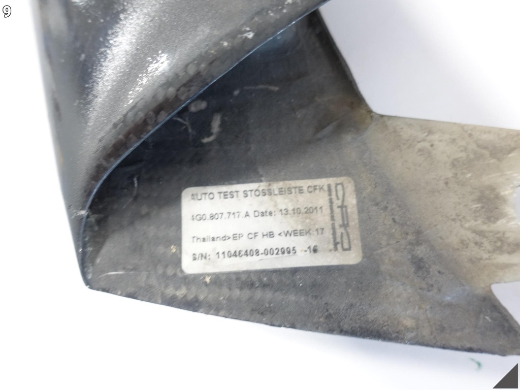 фото №10, Audi rs6 4g0 c7 przed / lift 11-18 бампер спойлер молдинг карбон перед