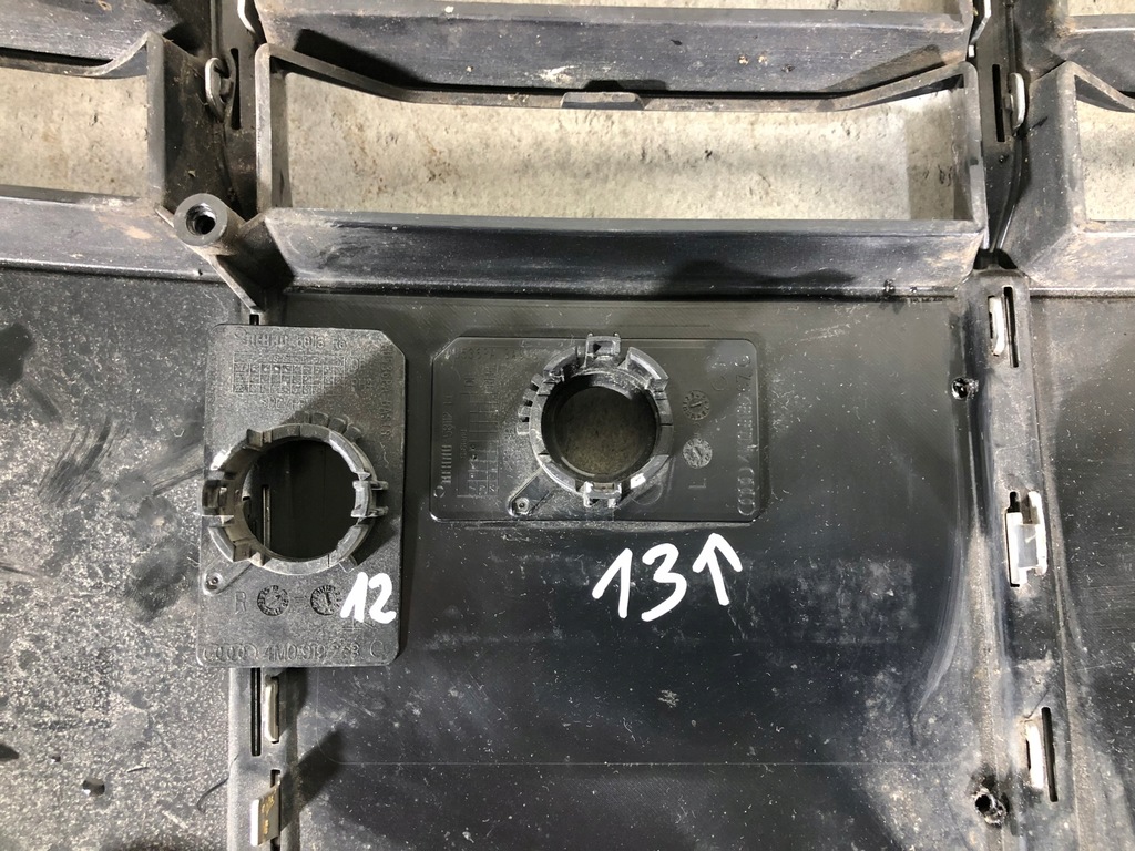 фото №14, Audi q7 ii 4m lift 2018- s-line решітка радіатора решітка радіатора 4m0853651aj елементи / набір