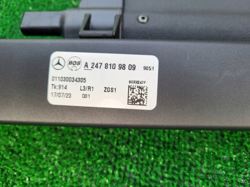 фото №7, Mercedes glb x247 w247 22-25 шторка багажника idealna оригинальная okazj