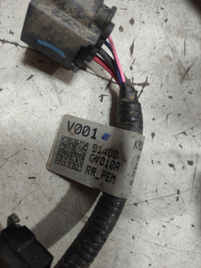 фото №7, Kia ev6 джгут електропроводка двигуна електрична 91400-cv010a