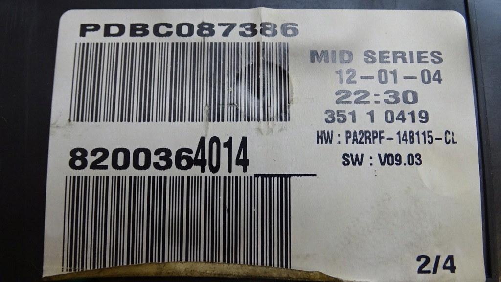 фото №6, Счетчик renault megane 1.5