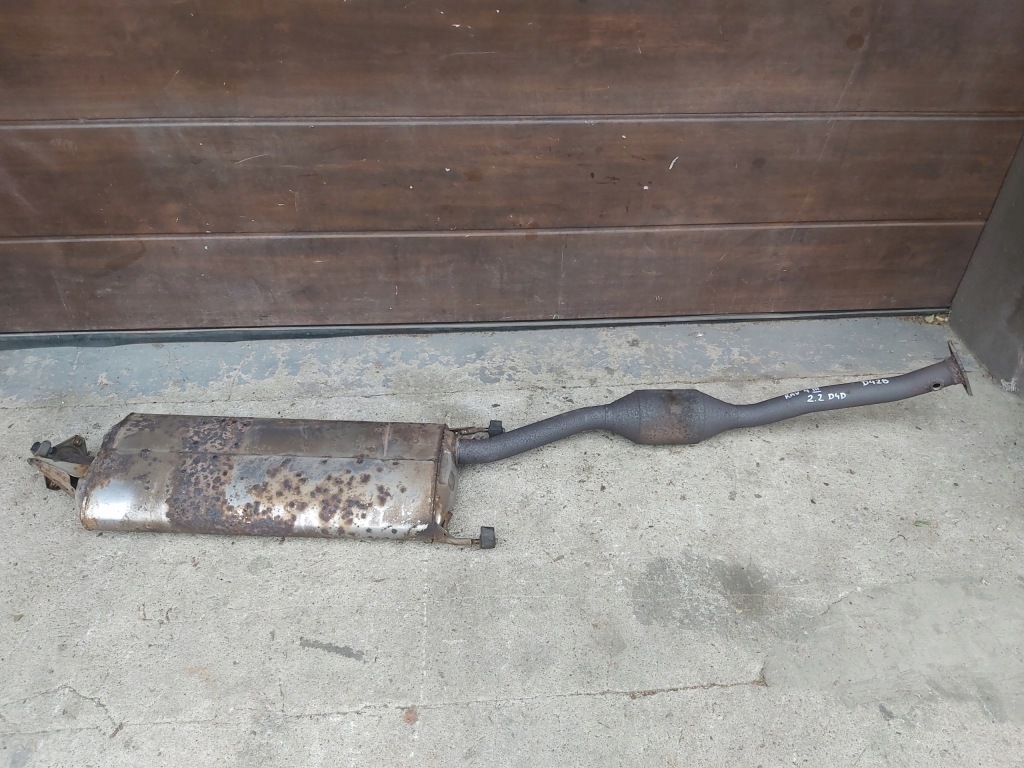 фото №1, Toyota rav4 iii lift 2,2 d4d катализатор гаситель средний