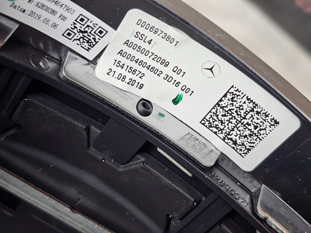 фото №14, Воздуховод кожа мультифункция переключатель mercedes cla w118 w253 w177