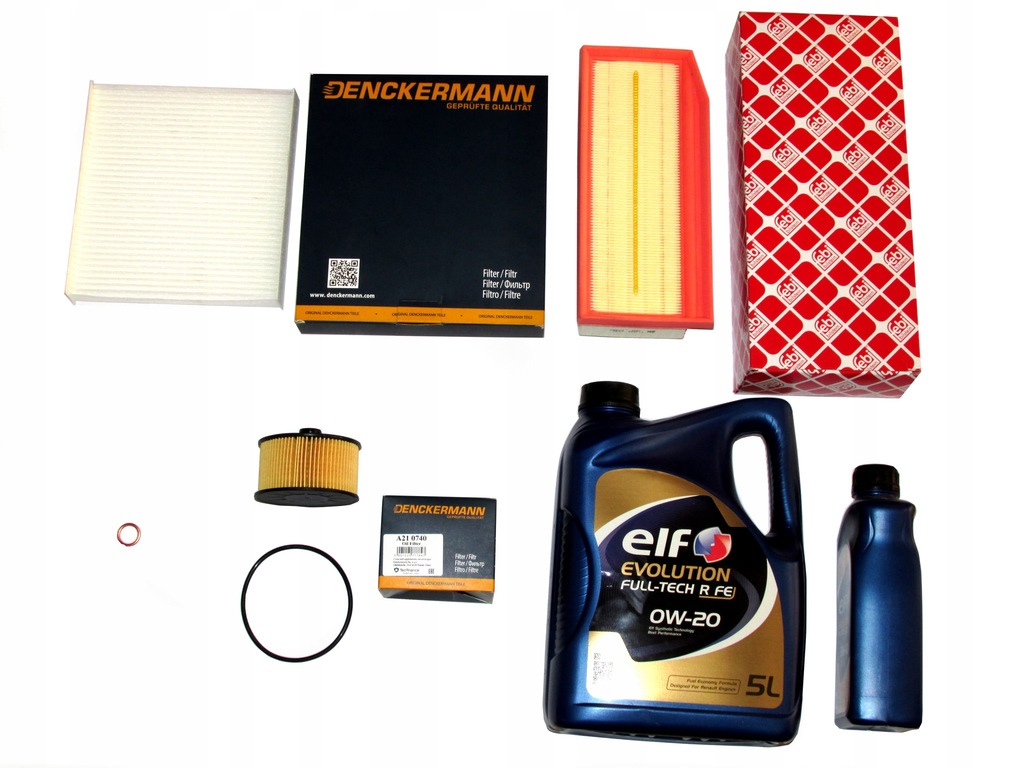 фото №1, Комплект фільтрів олія dacia duster 2 ii 1.3