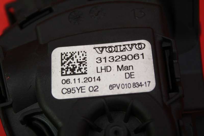 фото №5, Потенциометр педаль газа eu 31329061 volvo v60 1 i 1.6 d d2 115 km 13-20