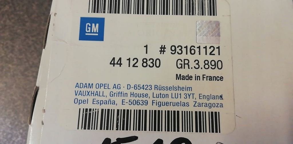 фото №7, Opel movano master ii фильтр топлива oryg 93161121