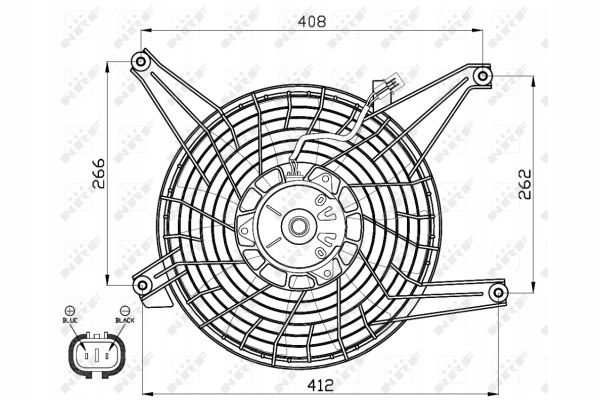 фото №8, Nrf 47468 вентилятор, охолодження двигуна