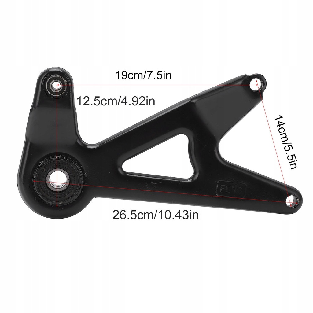 фото №6, Трикутник motocyklowy плита з'єднувальна стоп алюміній