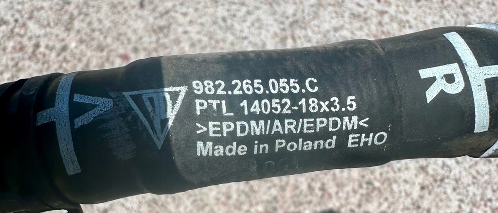 фото №9, Porsche 718 boxster cayman 982 шланг труба wody охолодження клапан