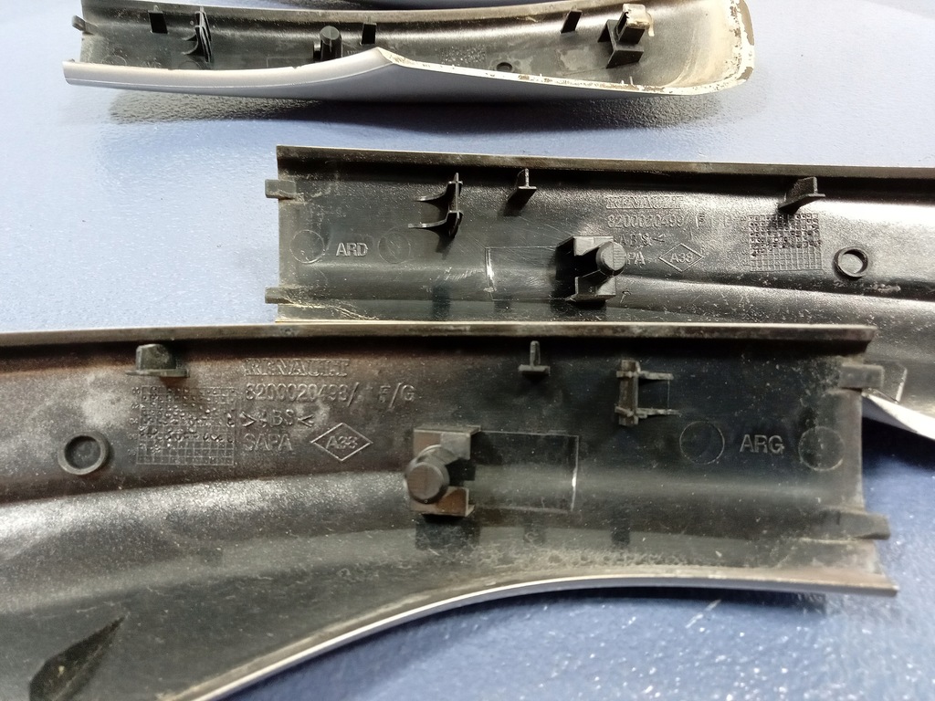 фото №4, Laguna ii kombi защита рейлингов серебристый комплект