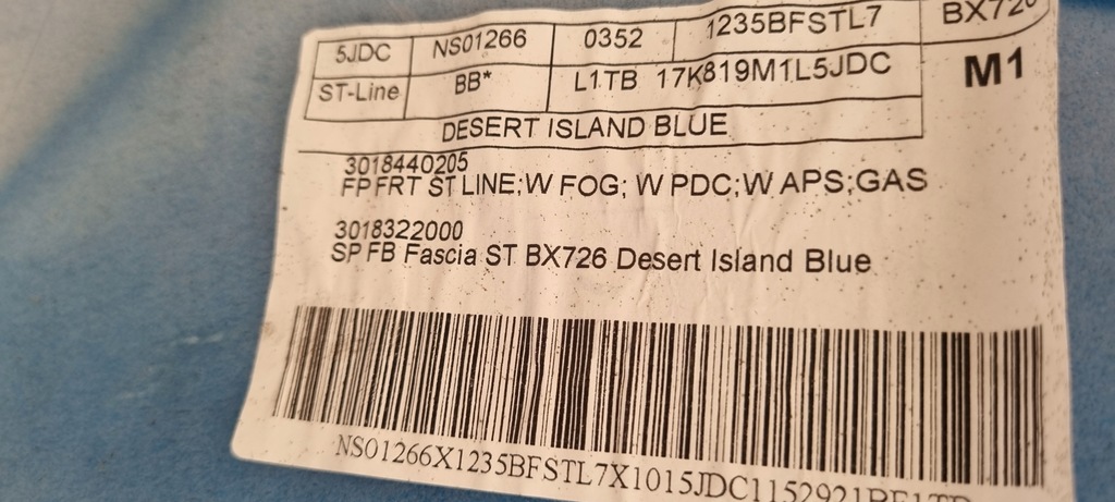 фото №9, Ford puma st line бампер передній