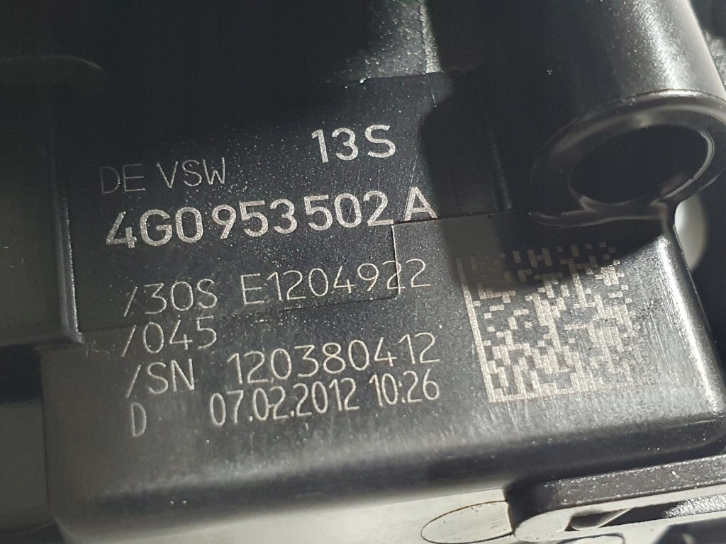 фото №11, Audi a6 c7 a7 4g0953502a перемикач комбінований перемикачі стрічка модуль подушка безпеки