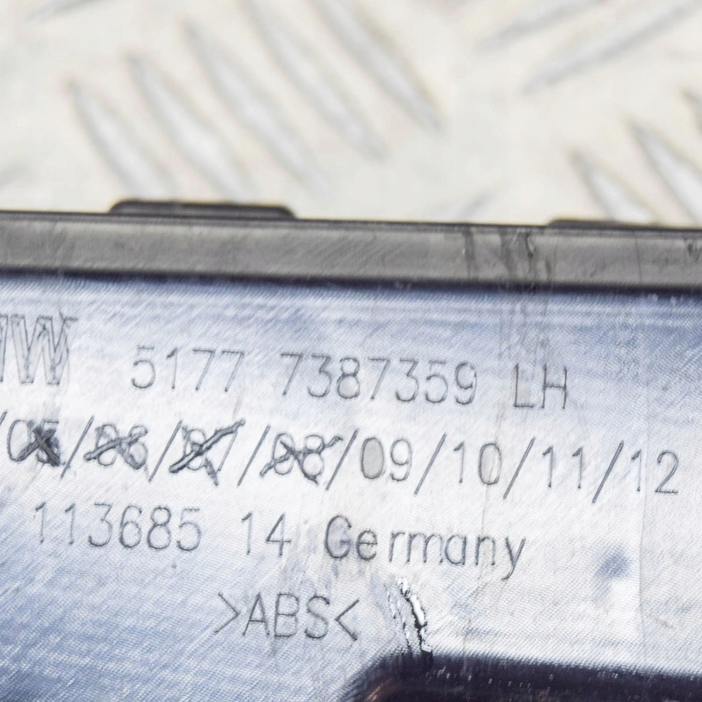 фото №6, Bmw 6 g32 gran turismo 2018 задняя сторона левая молдинг порог