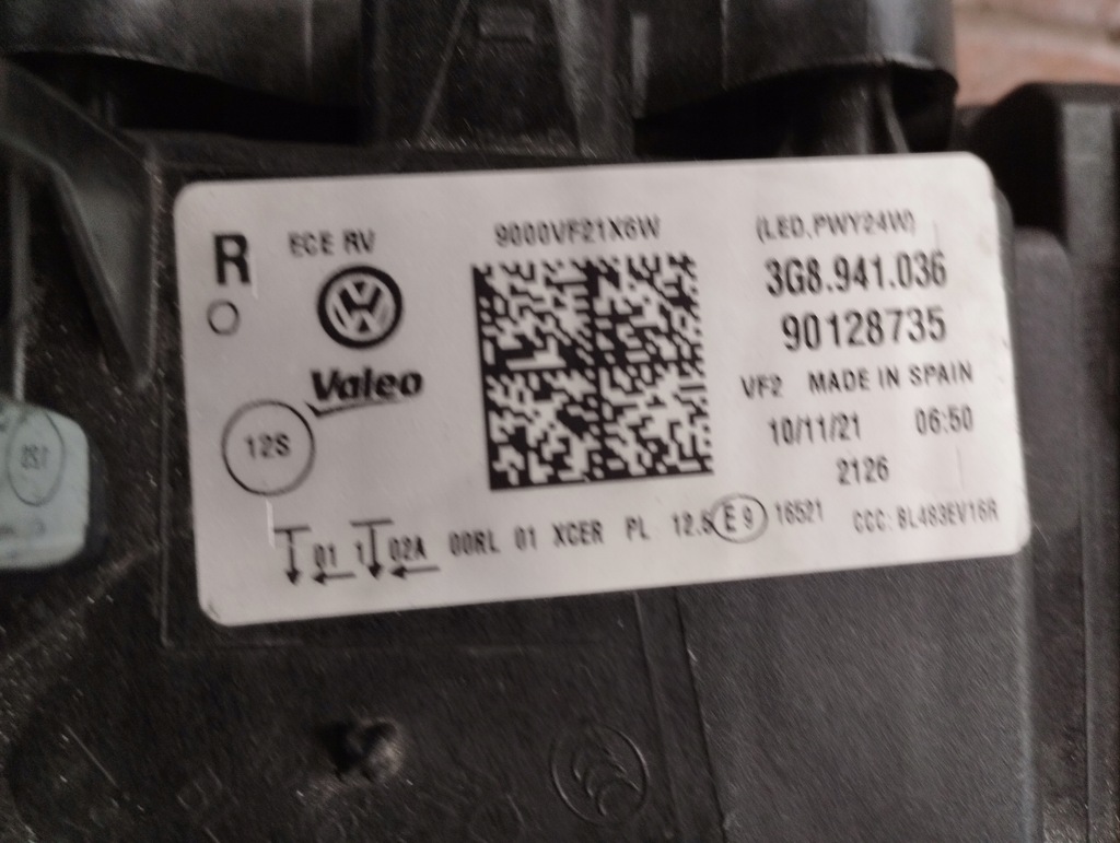 фото №11, Лампа правая левая full led vw arteon 3g8