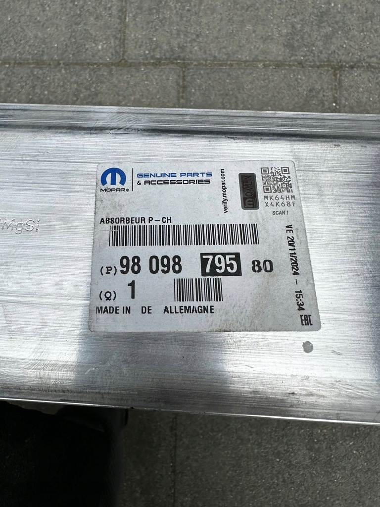 фото №3, Toyota proace rifter combo expert балка передняя перед