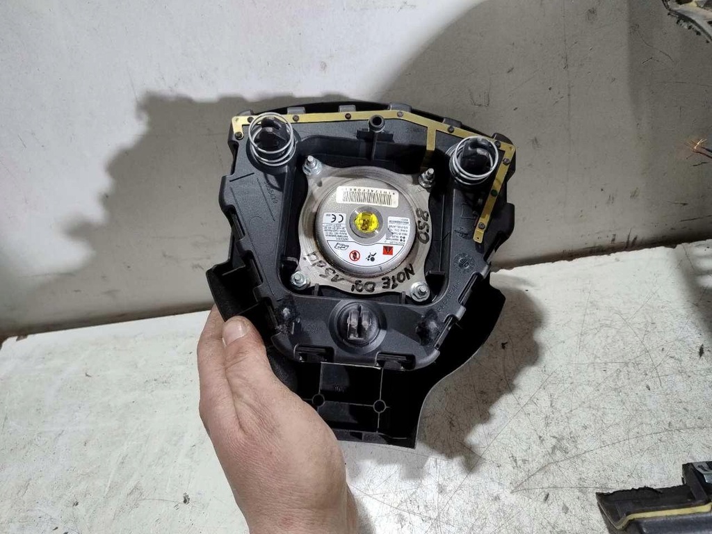 фото №6, Подушка безпеки подушка повітряна водія пасажира датчик nissan note e11