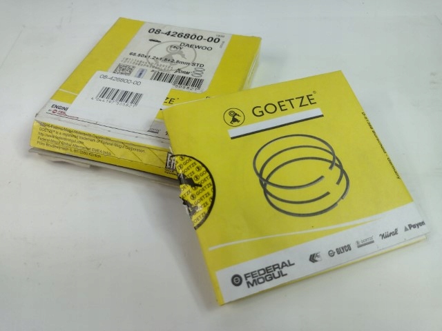 фото №2, Кольца поршневые chevrolet spark 0,8 00-