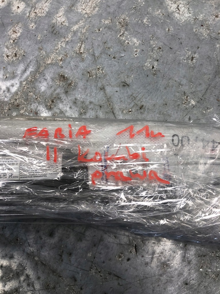 фото №6, Шторка безпеки подушка безпеки права skoda fabia ii kombi 5j6880742b