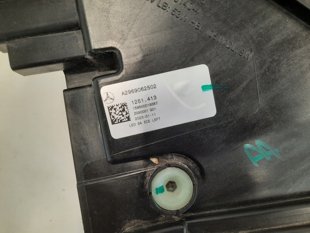 фото №10, Mercedes eqs suv x296 фара лівий лампа передня перед a2969062502