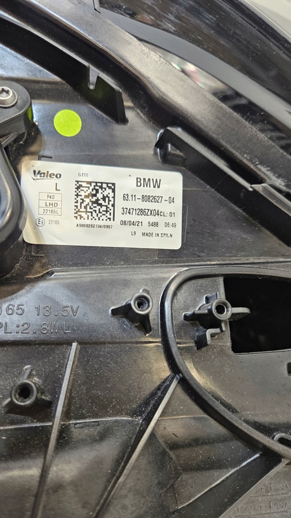 фото №12, Лампа передняя левая bmw 1 f40 shadow line led