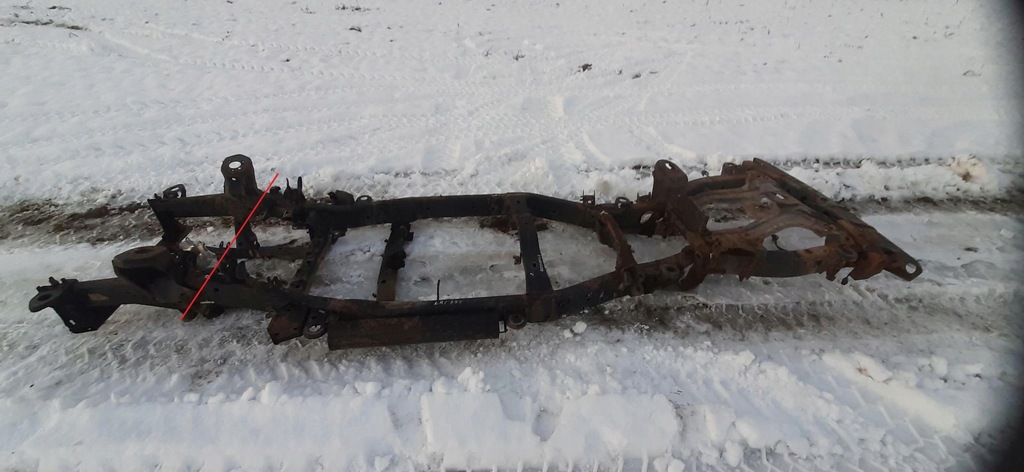 фото №1, Рама балка каркас перед land rover discovery iii