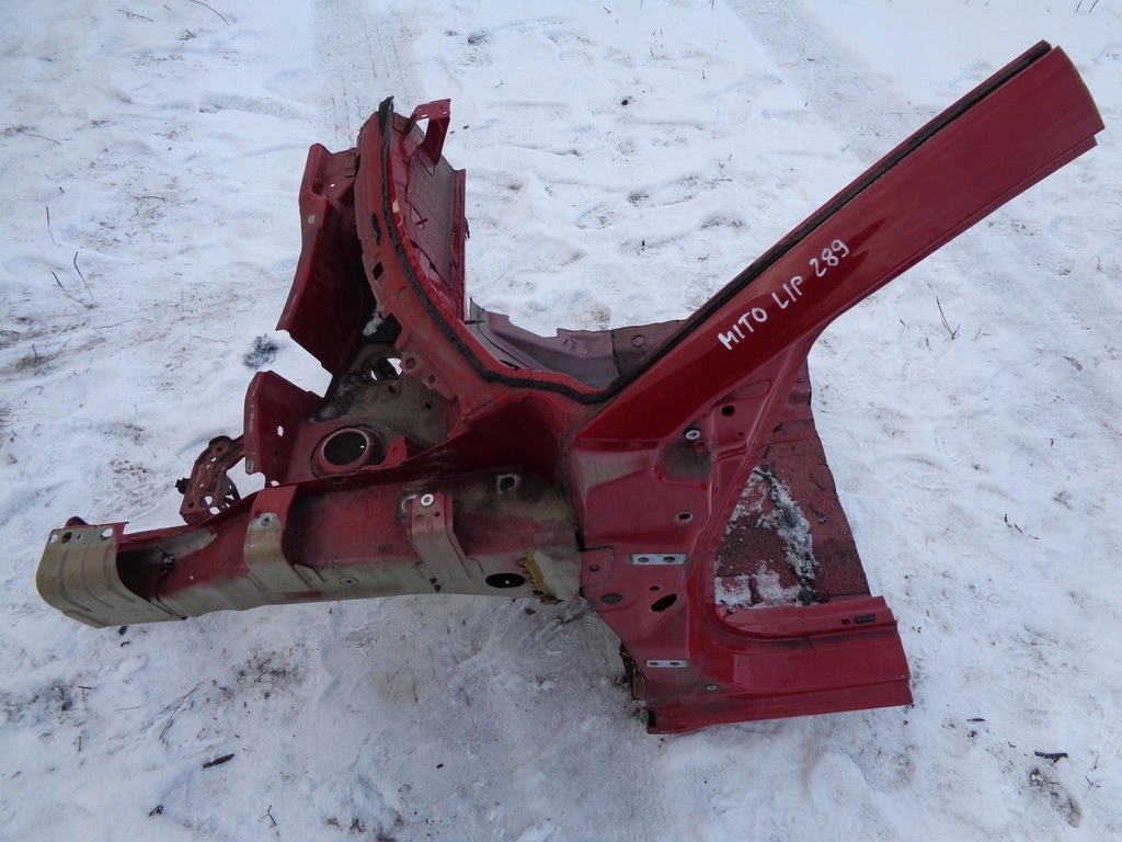 фото №1, Лонжерон подкрылок четверть alfa romeo mito 2008- левая передняя 289