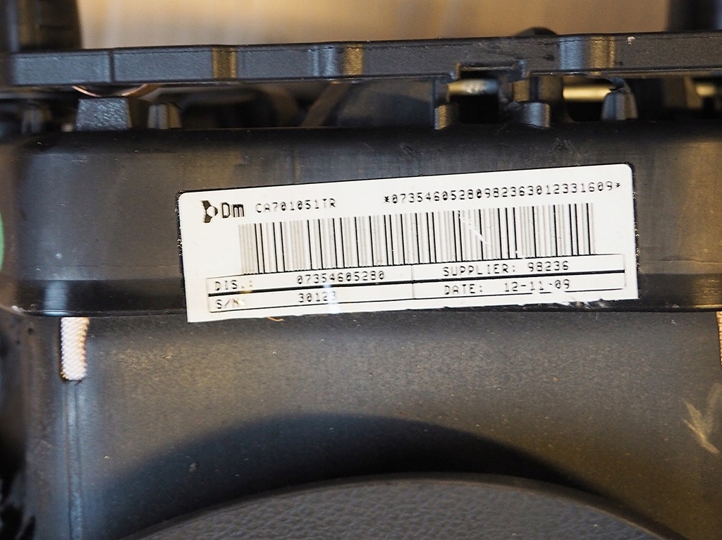 фото №6, Peugeot bipper подушка подушка безопасности водителя pa70112021