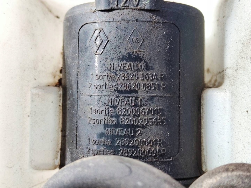 Бачок омивача помпа 289106925r dacia dokker Київ