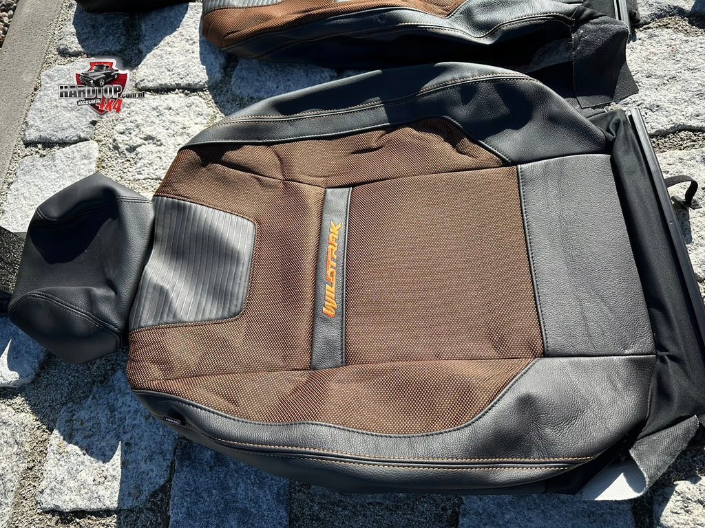 фото №10, Чохли оригінальні набір шкіра na сидіння ford ranger wildtrak коричневі