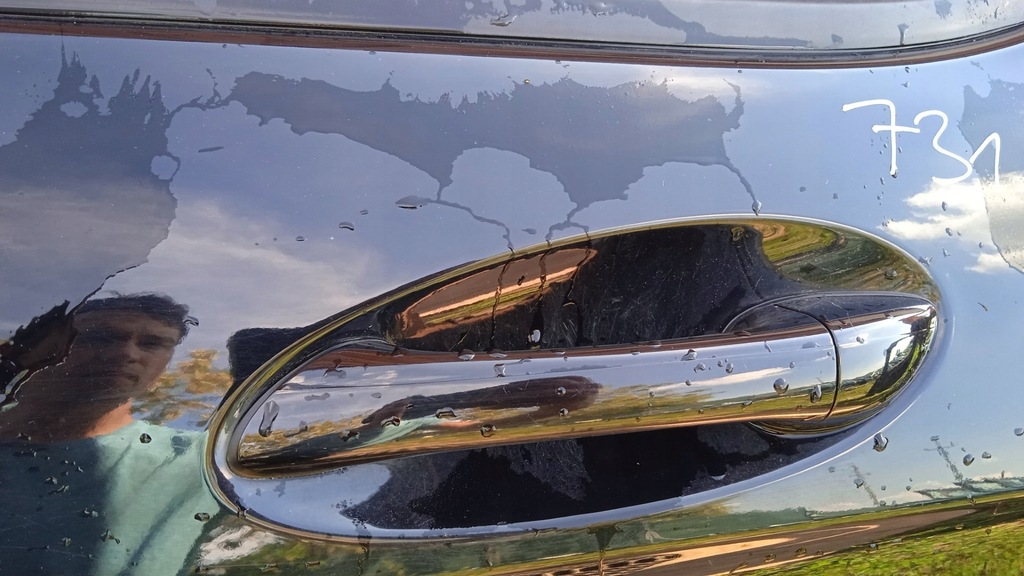 фото №10, Mercedes w169 hb дверь задняя левый 696