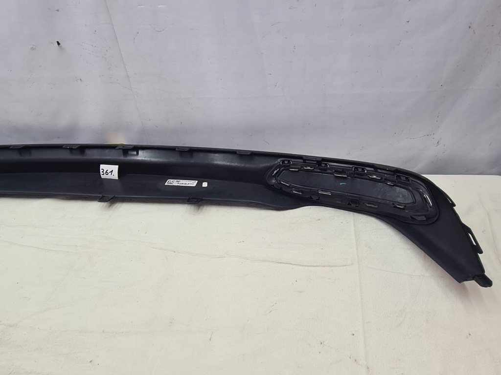 фото №8, Audi a6c8 диффузор спойлер бампера накладка задняя