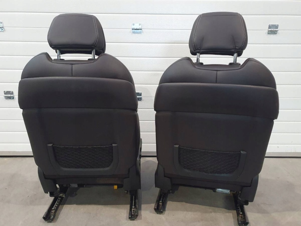 Сидіння заднє сидіння обшивки комплект citroen c5 iii x7 kombi шкіра коричневий eu hifi Недорого