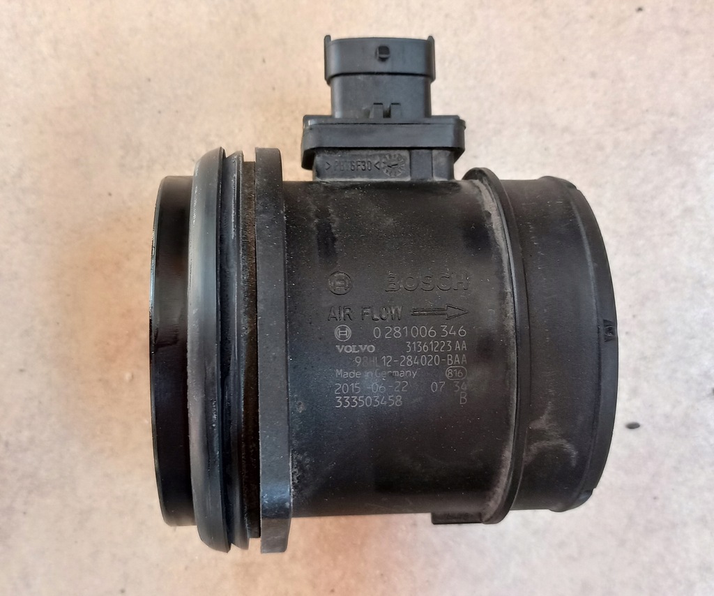 фото №1, Volvo витратомір bosch 31361223 d3 d4 d5