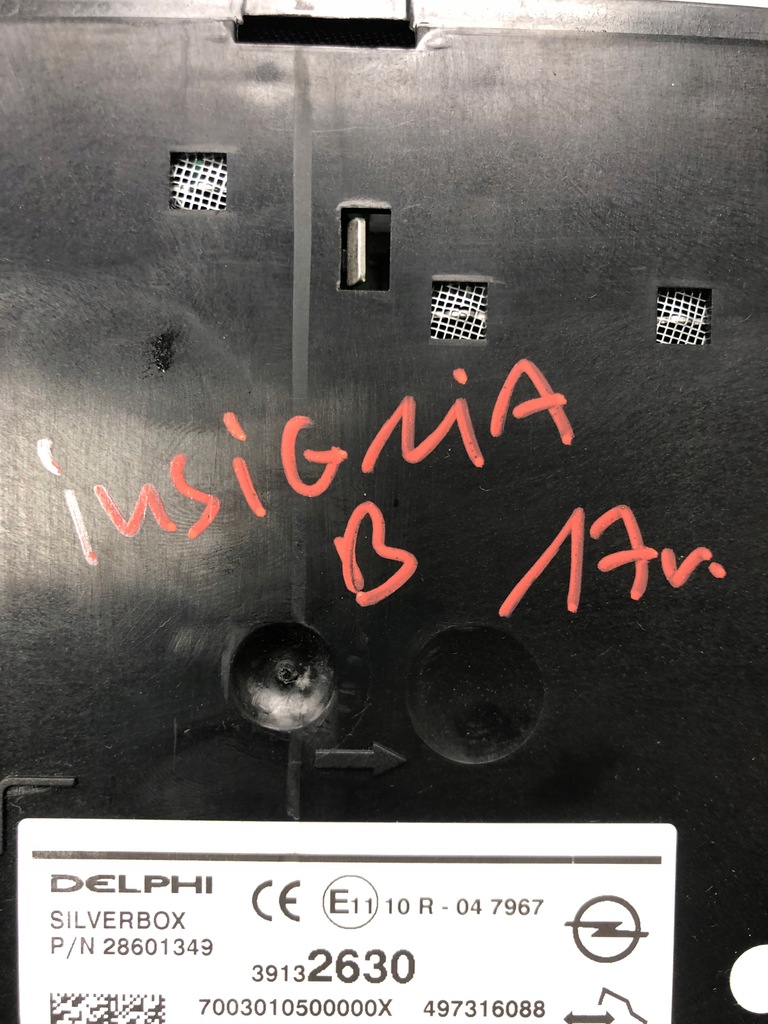 фото №6, Модуль silverbox opel insignia b 39132630