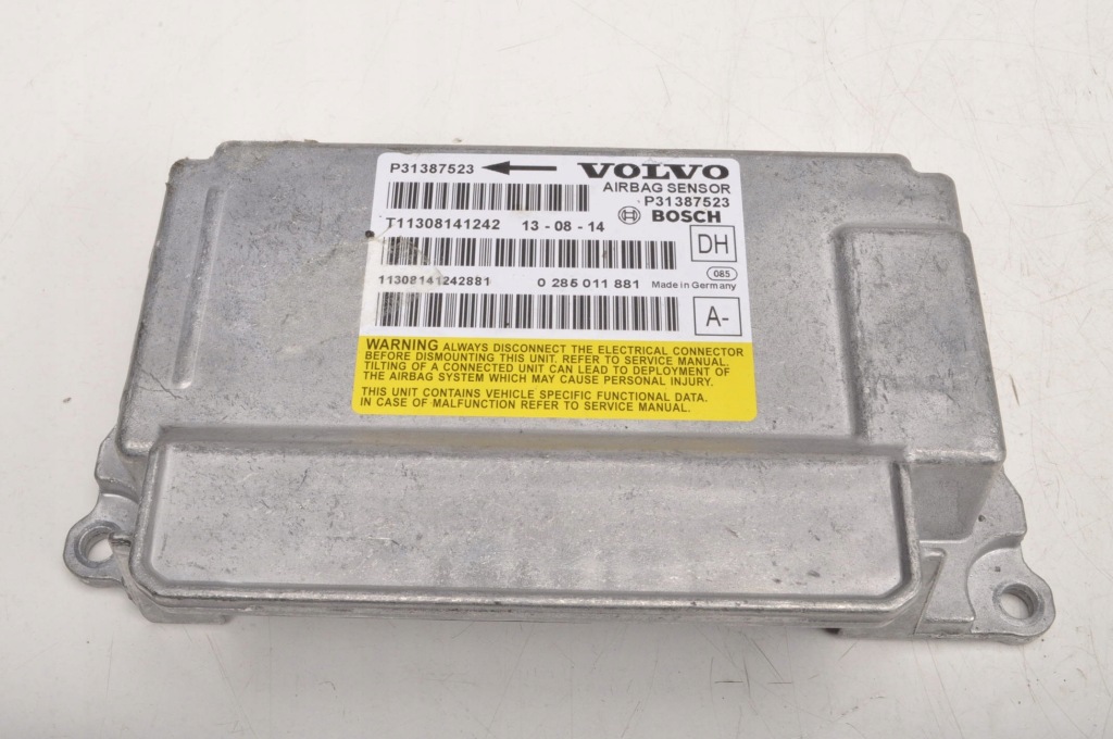 фото №1, Volvo s60 ii v60 xc60 датчик подушок подушка безпеки 31387523