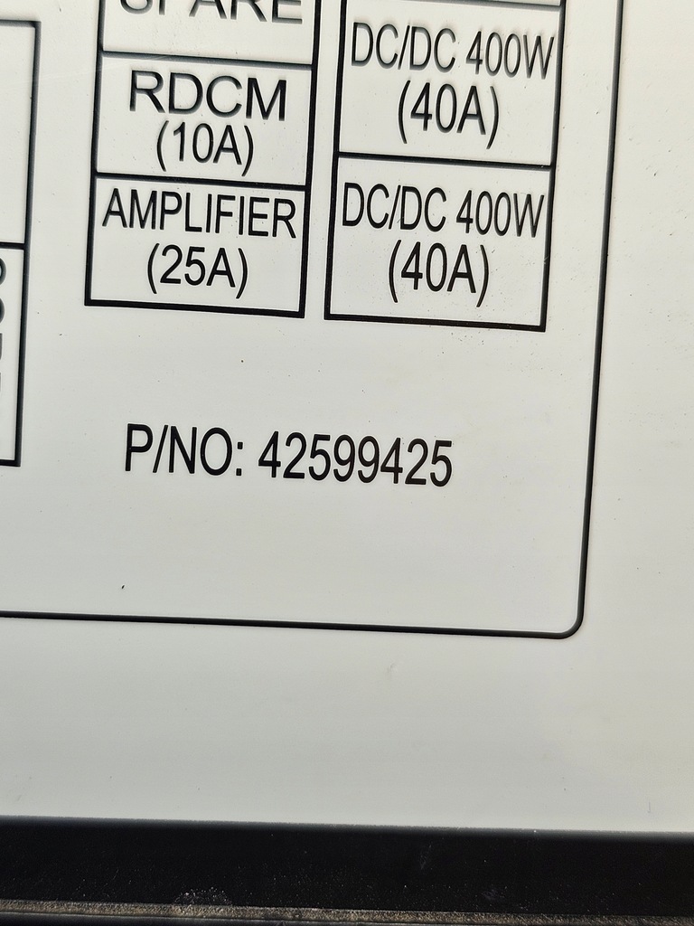 фото №9, Chevrolet trax 17- захист запобіжників багажника 42548572 usa