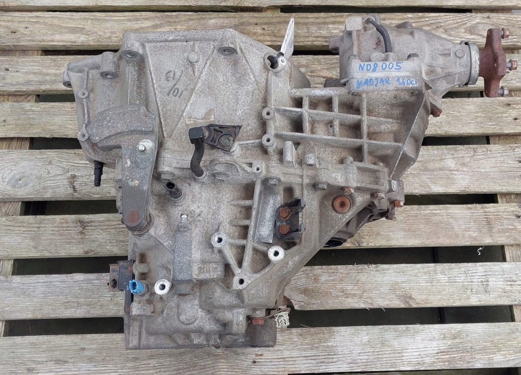 фото №1, Коробка передач передач renault kadjar 1,6 dci nd8005 4x4 nd8 005