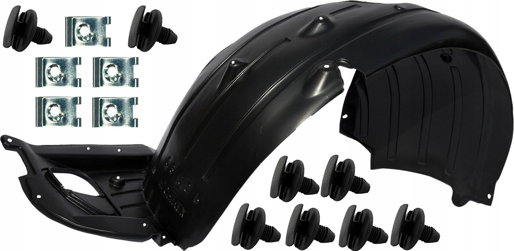 фото №1, Citroen c3 2010-2016 підкрилок кліпси перед лівий